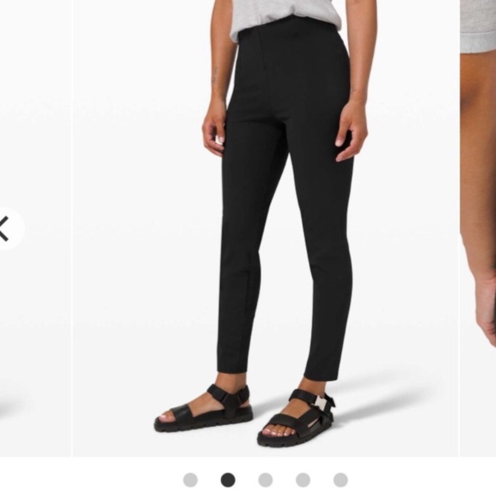 LULU here to there 7/8 pants